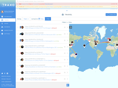 Traxo Connect Dashboard